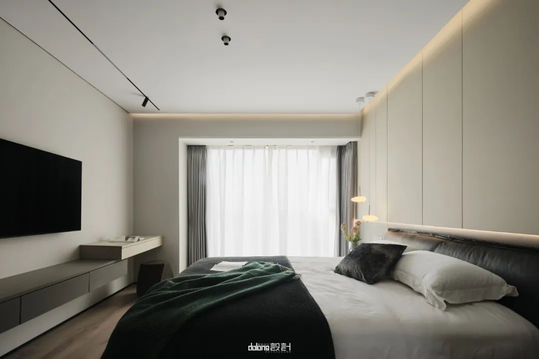 纯净与质感的现代简约私宅设计丨DoLong董龍设计-46