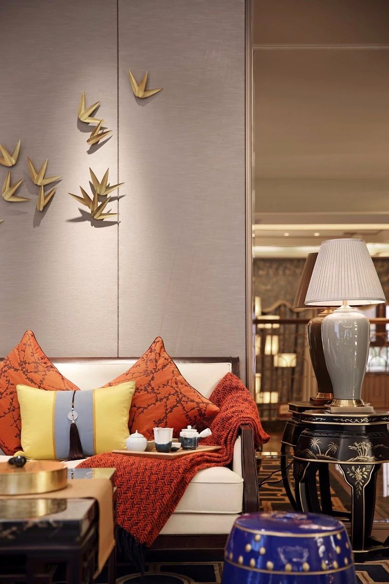 【辛视设计】688㎡新中式雅致东方别墅设计-16