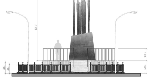 莫斯科尼基茨基林荫道南段纪念遇难记者标志安装丨俄罗斯莫斯科丨阿列克谢·巴维金及其合伙人-27
