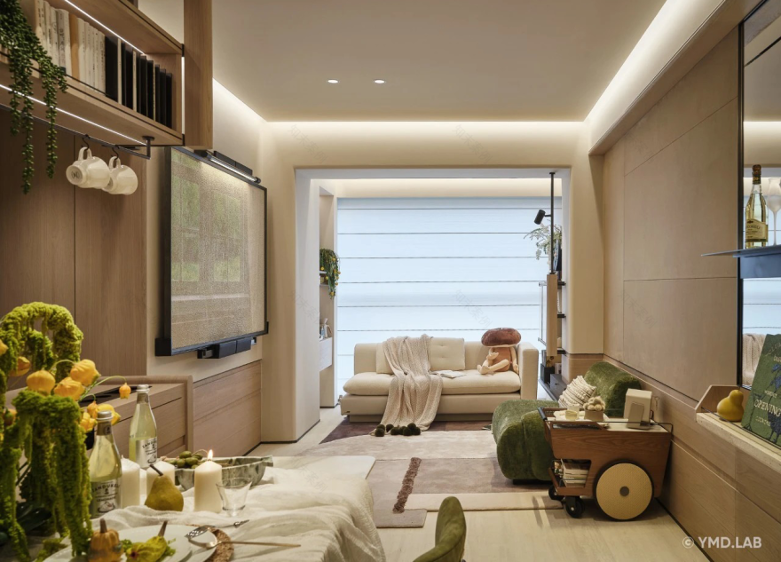 深圳山樾湾70B&70C户型样板间丨中国深圳丨岳蒙设计-26