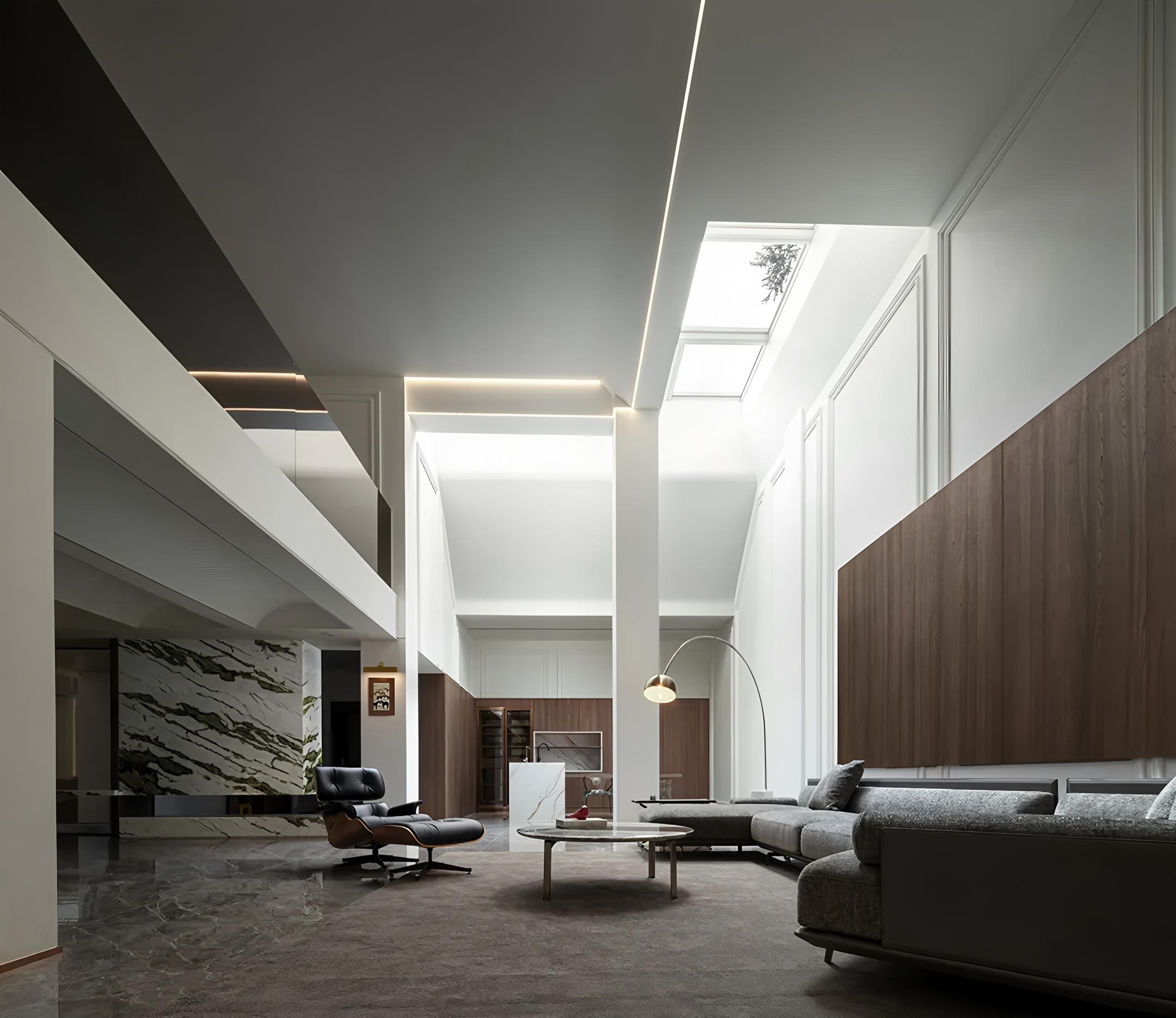 上海520m²无界艺邸丨中国上海丨栖檐设计-18