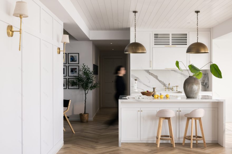 现代农舍风格顶层公寓室内设计丨新加坡丨The Interior Lab-14