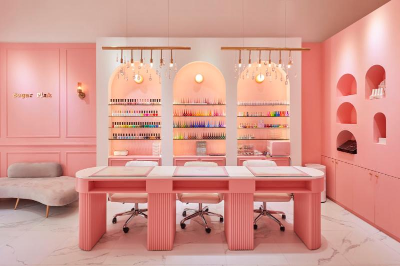 18 平粉色小店，甜美空间设计-6