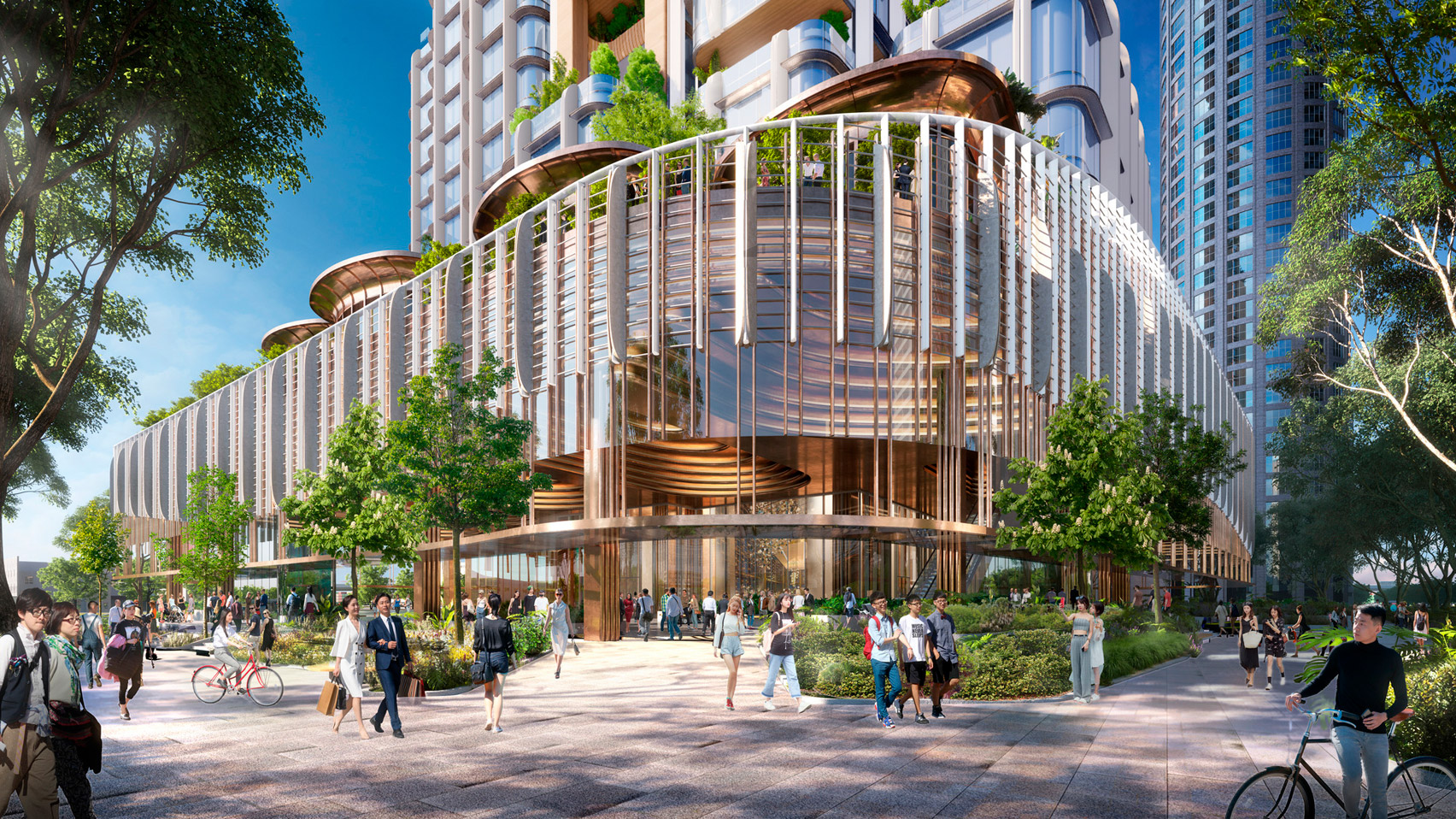 新加坡 8 Shenton Way | SOM 设计的超级竹林摩天大楼-7