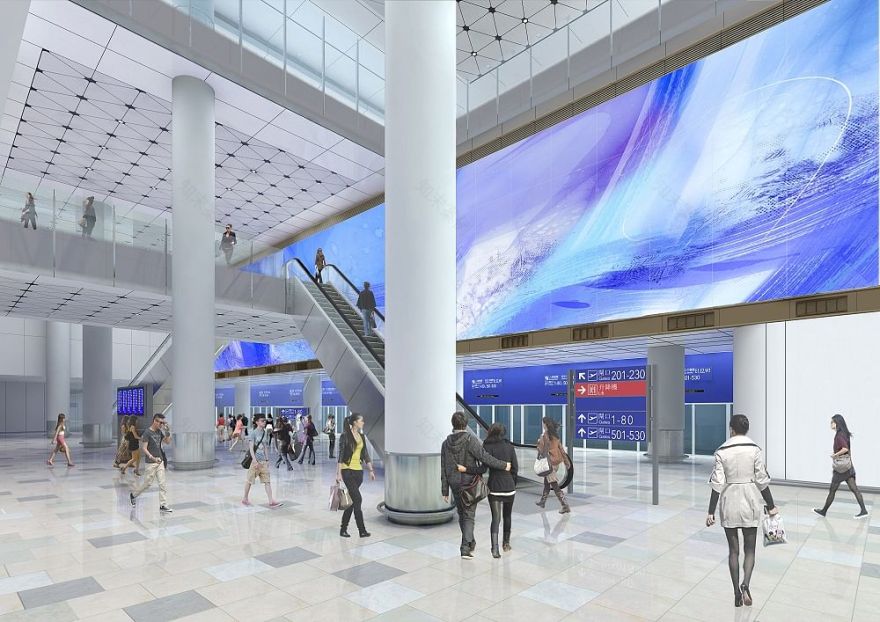 香港国际机场中场客运廊丨中国香港丨Aedas-21