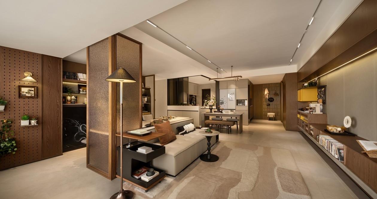 塞拉维设计 | 广州华润置地公园上城样板间-23