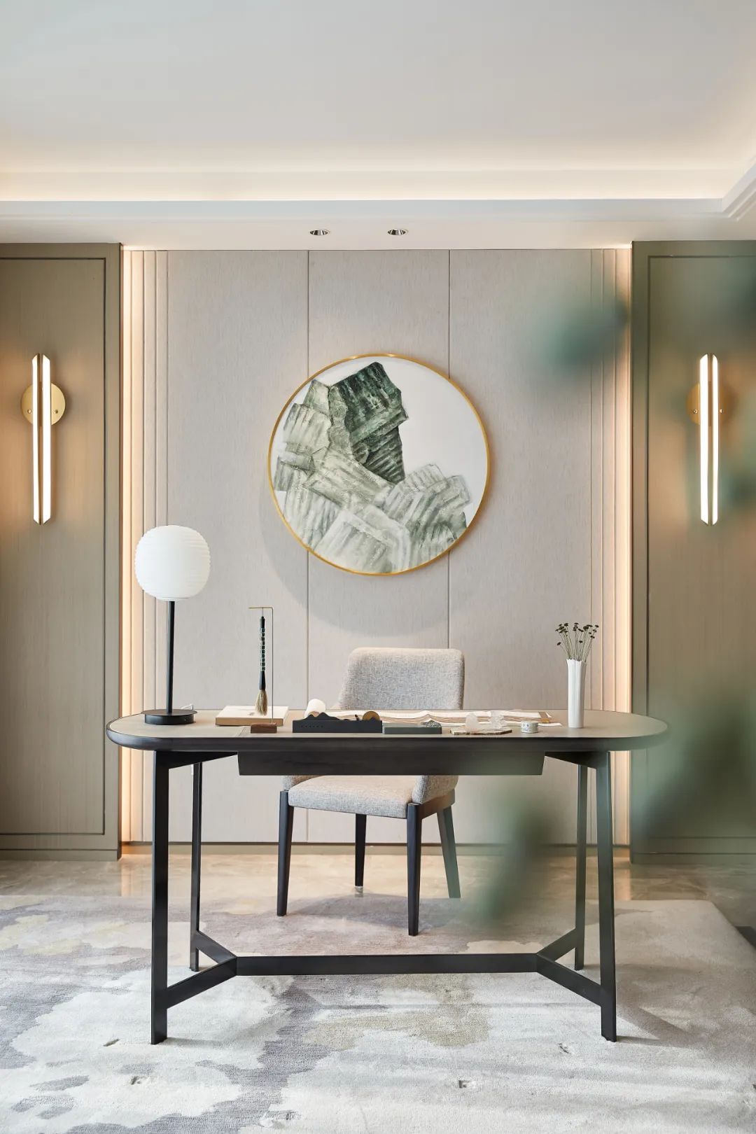 都会生活，现代艺术风格的奢雅空间-30