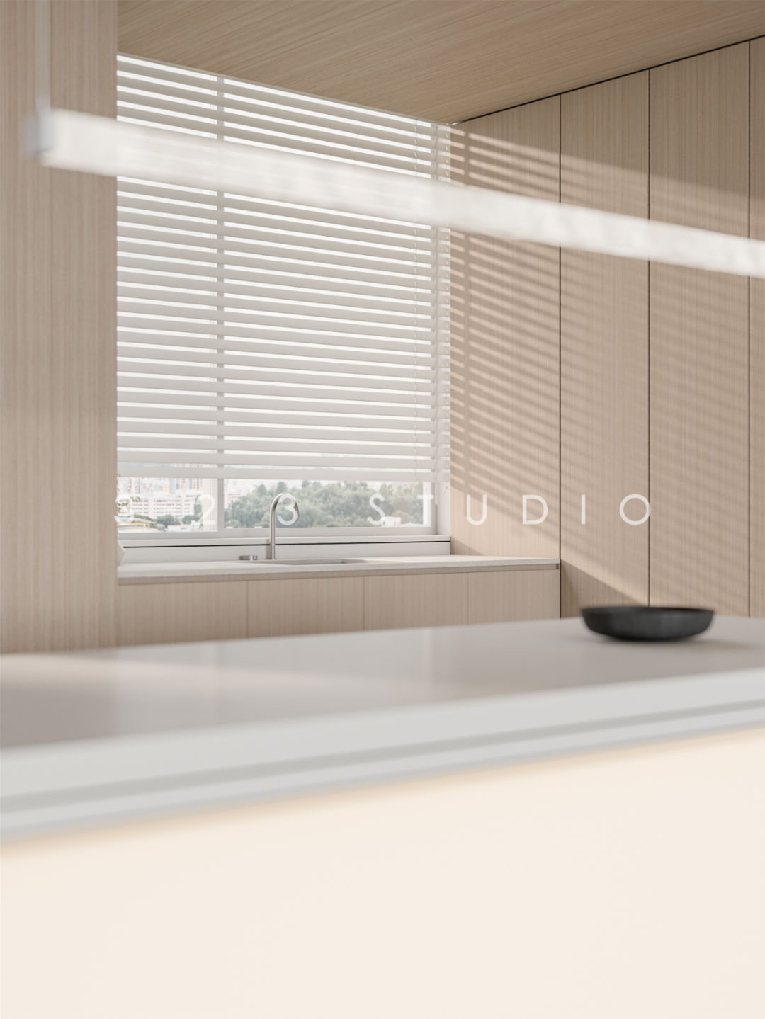 窗景之家 · 东莞 215㎡大平层设计丨中国东莞丨323 STUDIO-43