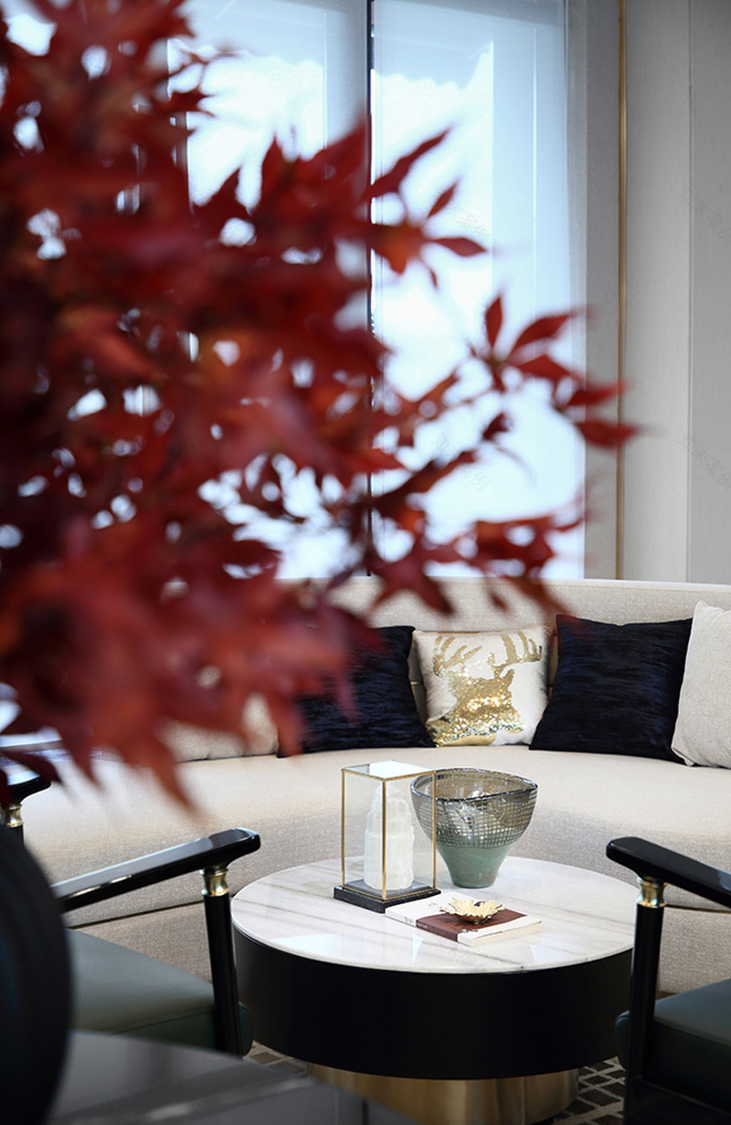 富春山居销售中心 | 山水意境与现代艺术的共生-12