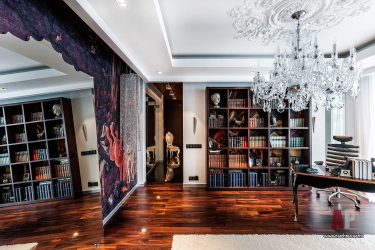 120平靠近Таврический公园的醒目风格公寓设计丨Игорь Сушков-19