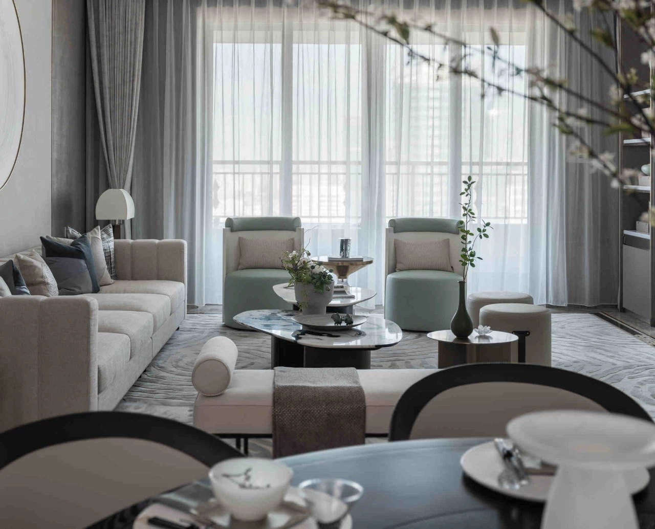 极简奢侈，融入生活的艺术——后海 6 层别墅设计-102