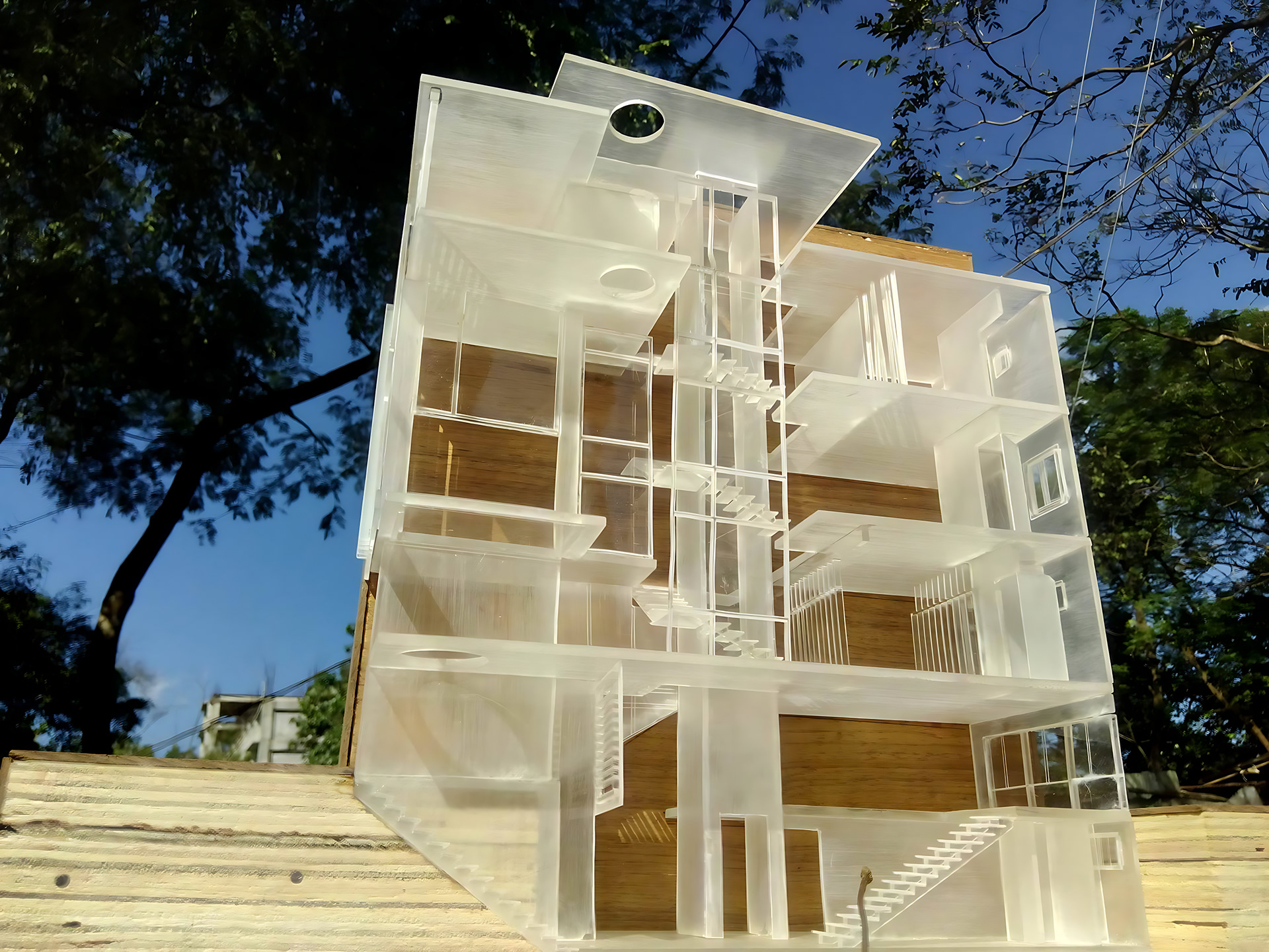 DESIGN OF A SINGLE FAMILY ROW HOUSE IN OLD DHAKA-2