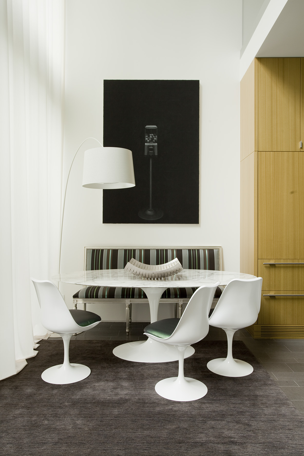 纽约市中心现代褐石住宅的创意设计-17