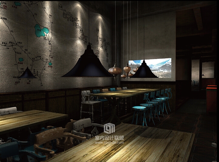 主题餐厅设计-南阳转山主题餐厅设计-6