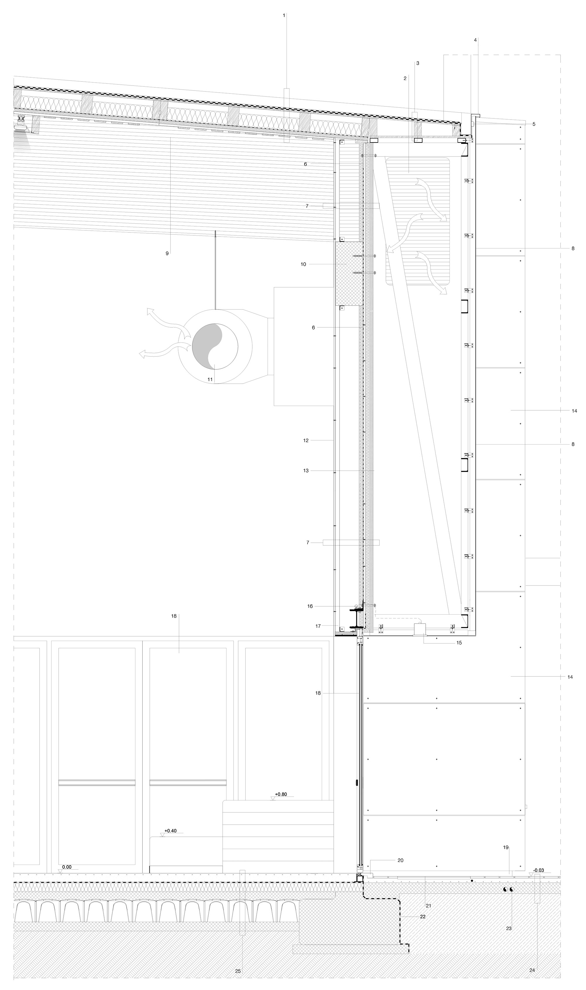 古特斯特拉圣贝内代托体育中心（Palestra San Benedetto）-22