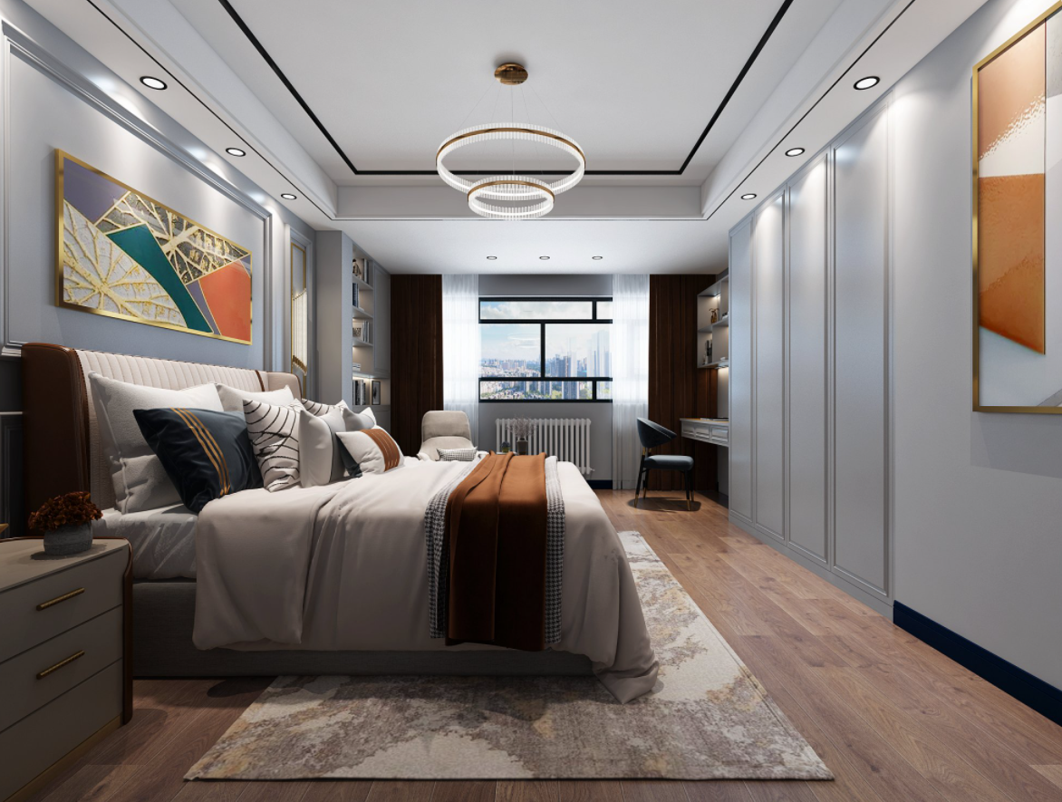 轻奢风家居装修设计-11