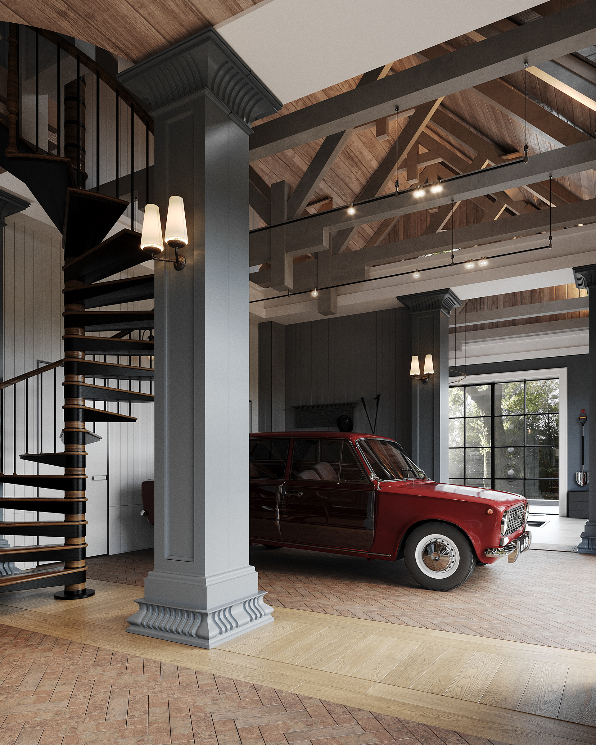 乡村住宅丨俄罗斯丨DARINA GRINEVA 等-38