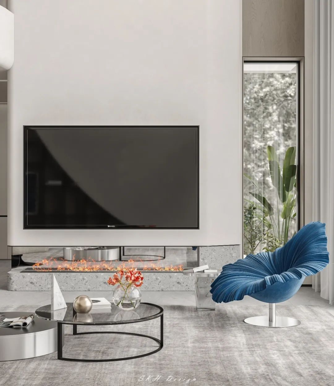 栖园星河时光丨观享际SKH室内设计-25