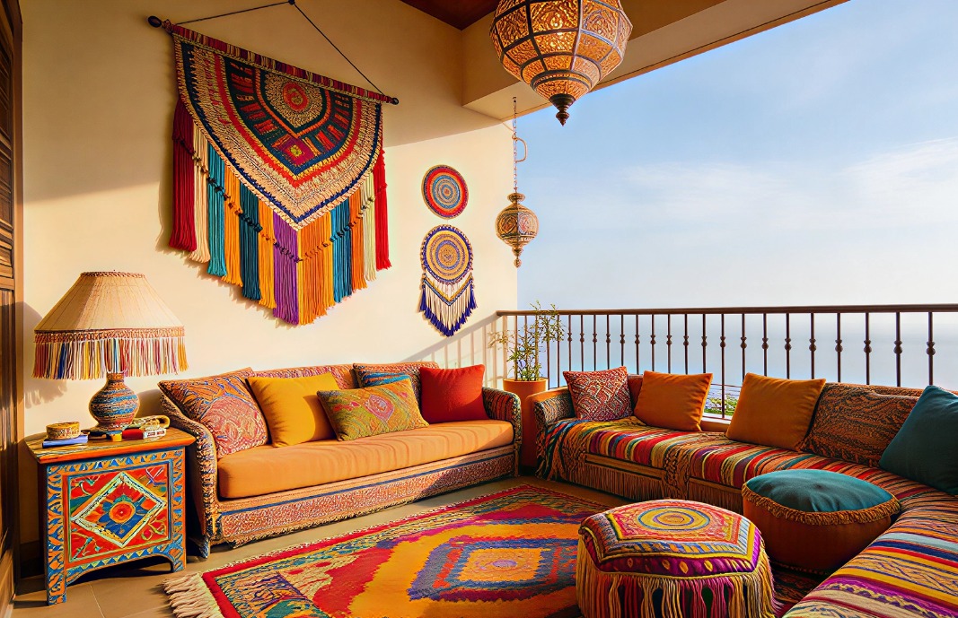 AI解锁波西米亚风家装-8