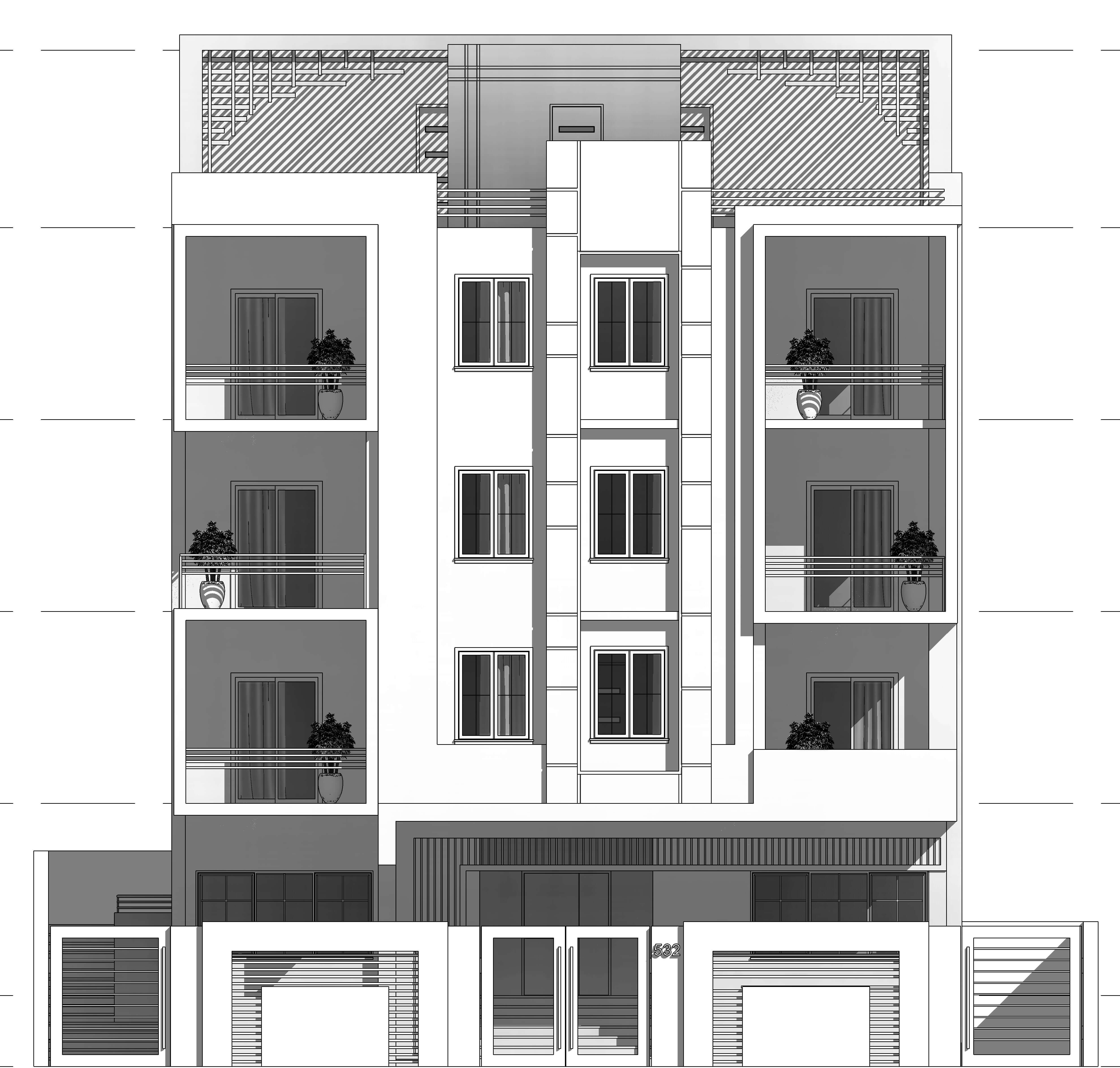 埃及开罗第五居民区住宅大楼丨El Fath Office-9