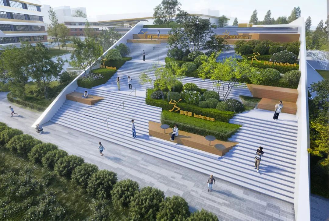 合肥市五十中学天鹅湖教育集团新建奥体校区项目丨中国合肥丨基准方中建筑设计股份有限公司·合肥分公司-56