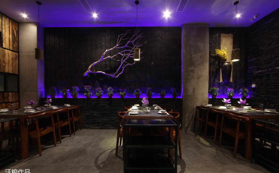 重庆德莊火锅店(渭塘) | 复古与自然的完美融合-34