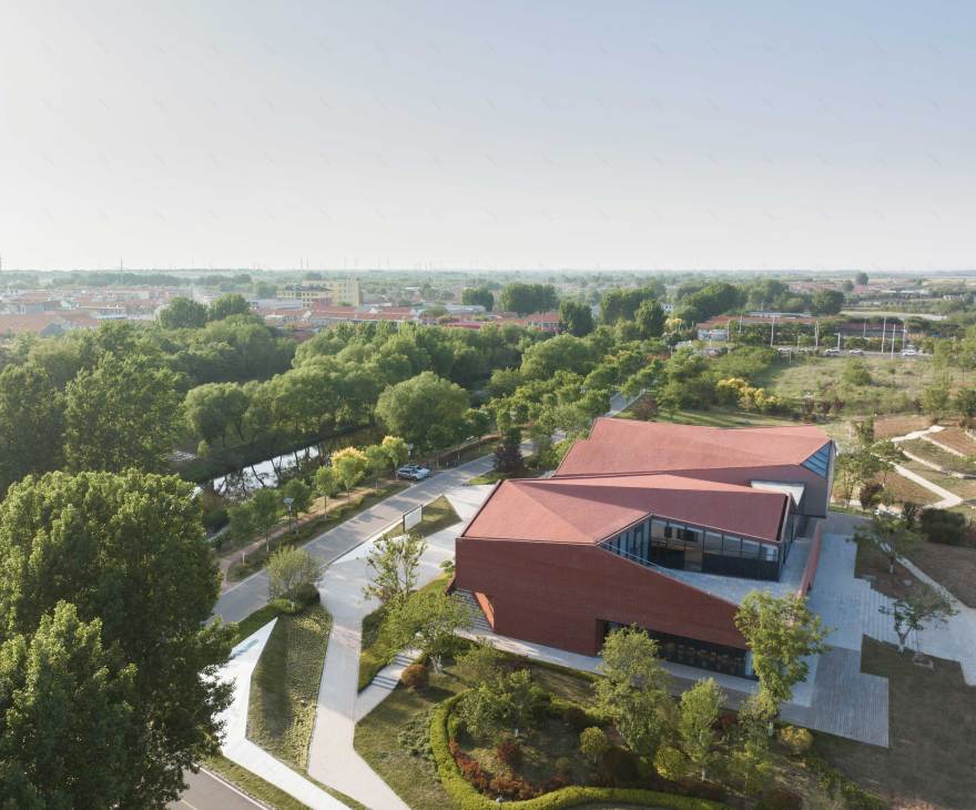 华侨城青岛即墨莲花山乡村振兴示范区项目展示中心丨中国青岛丨袈蓝建筑-18