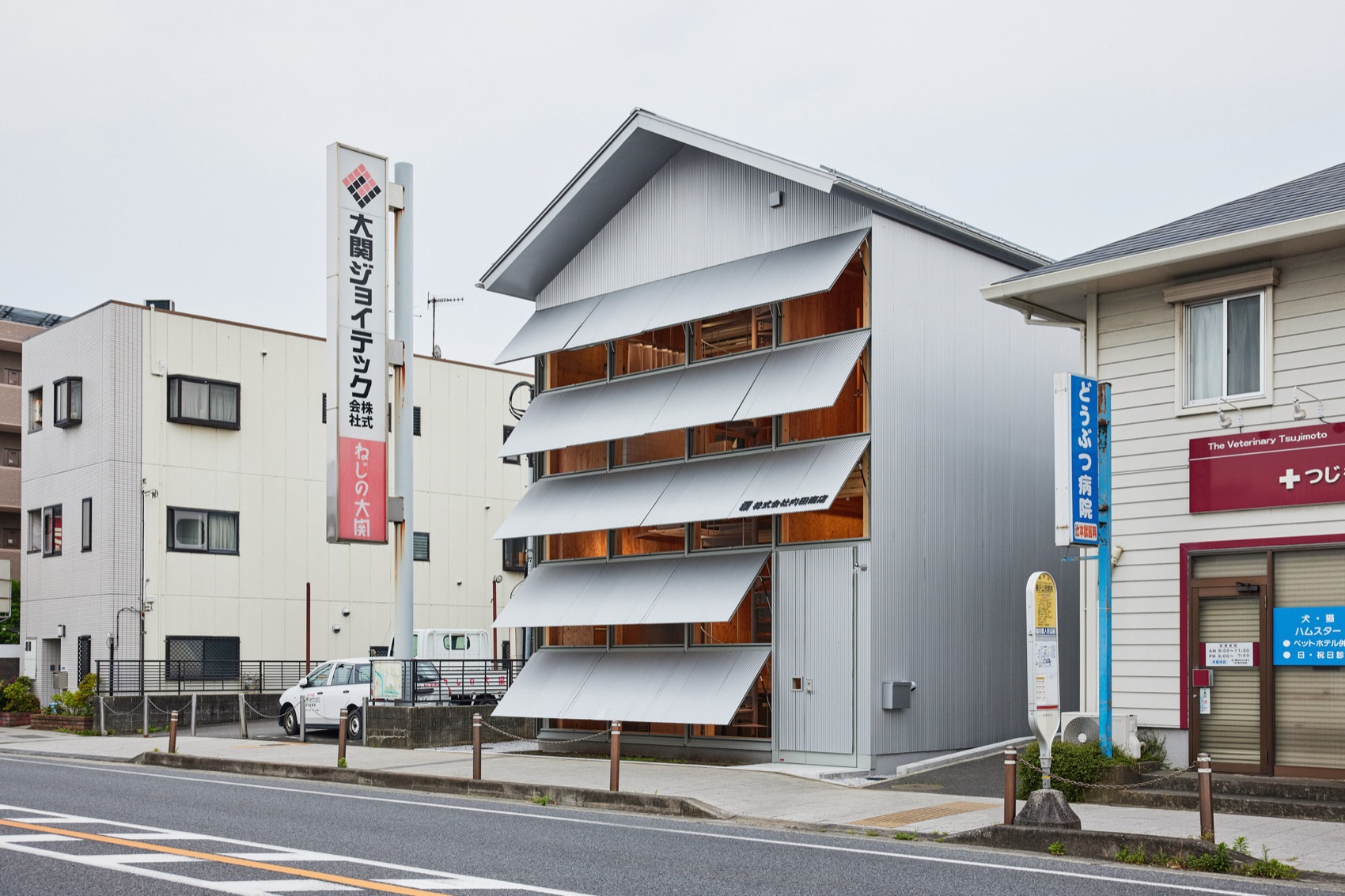 内田商店新总部办公楼丨日本神奈川丨Jo Nagasaka,Schemata Architects-12