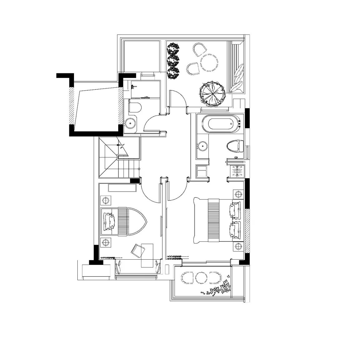 魅无界新作丨上海凤凰城天境样板房：优雅紫调，浪漫旋律-28