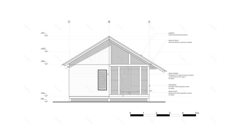 预制房屋伊维拉丨阿根廷波萨达斯丨ENNE Arquitectura-37