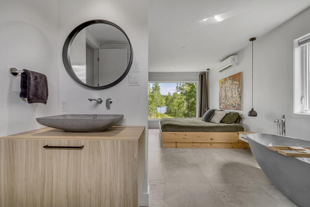 Lac  Sergent地区优质住宅丨加拿大魁北克丨Joli Joli Design-19