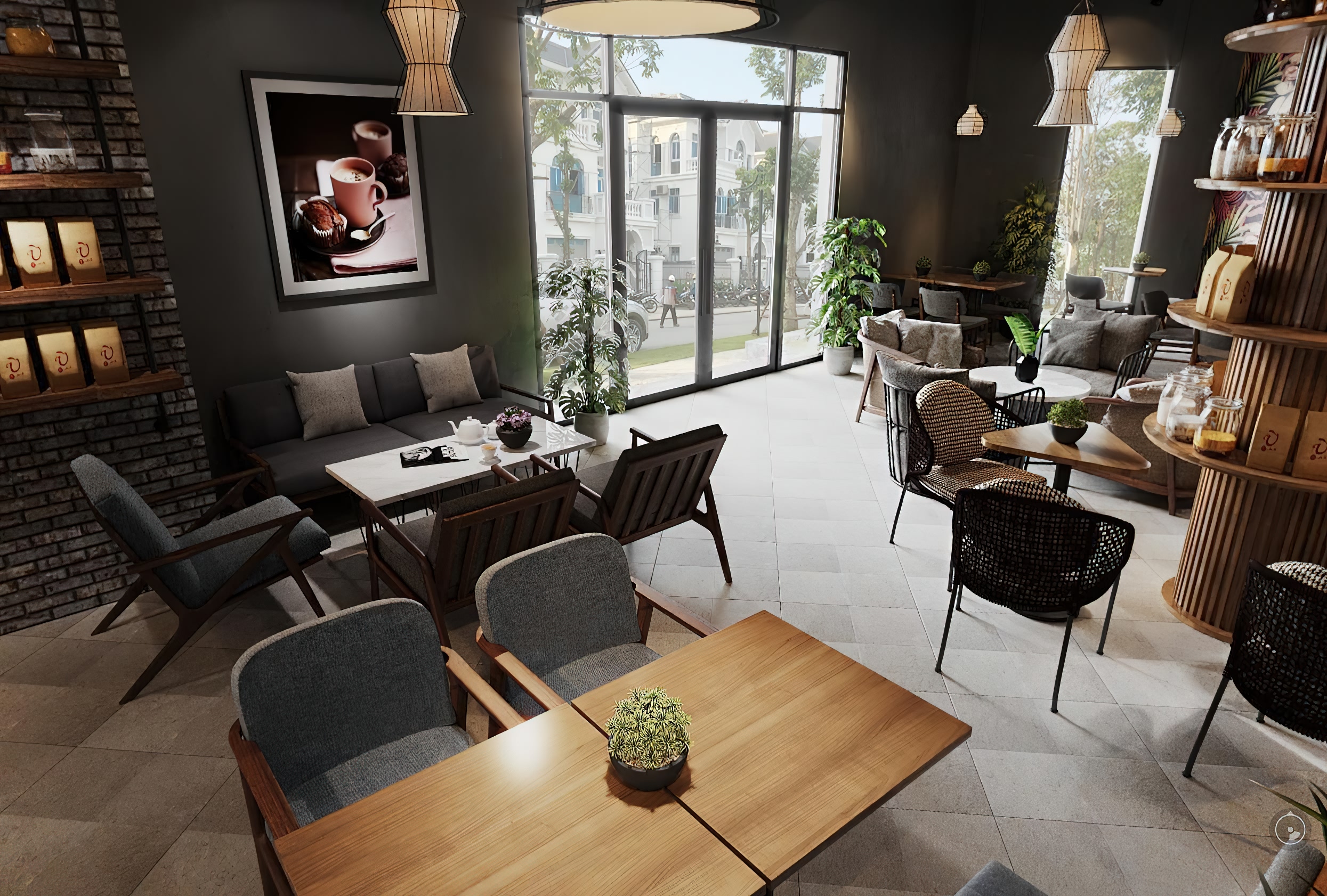 南定咖啡馆丨越南丨K'lux design-20