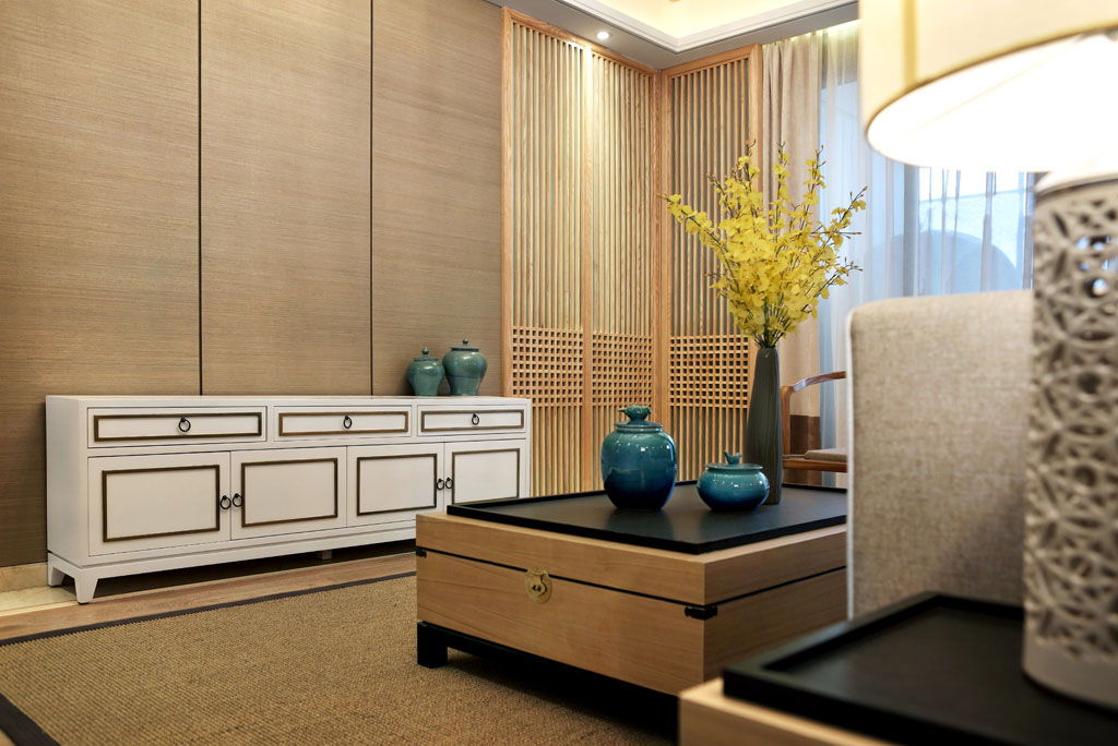 现代中式样板房设计 | 传统与时尚的完美碰撞-9