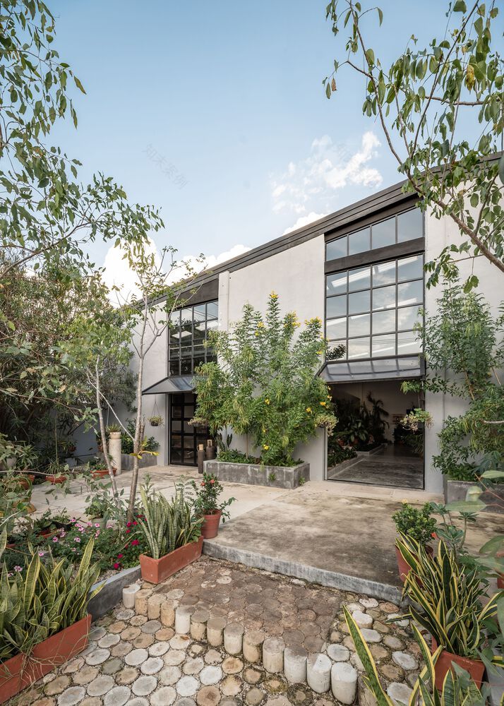The Cellar House 工业仓库改造住宅丨墨西哥丨Taller Verde Arquitectura-31