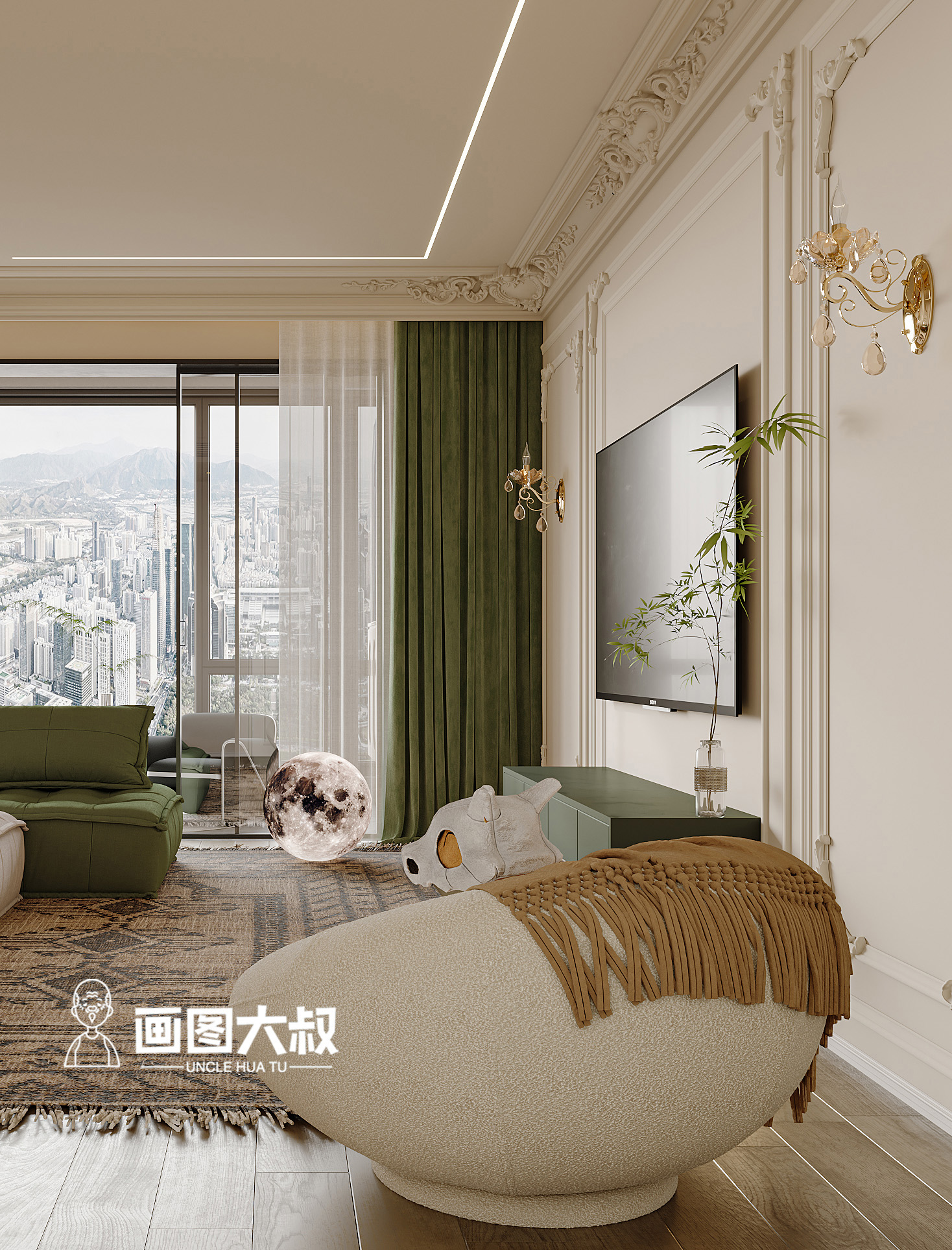 法式风格效果图-5