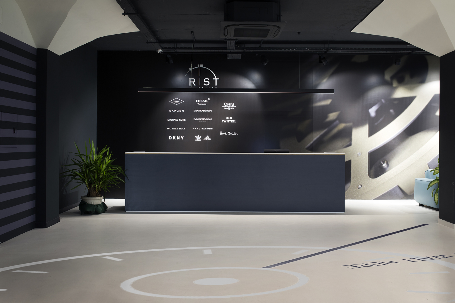 希腊名牌手表珠宝进口商总部室内设计-13