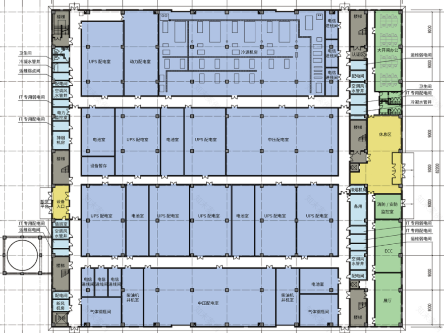 奋进40|中国城建院数字基建标杆克拉玛依市华为云服务数据中心项目-41