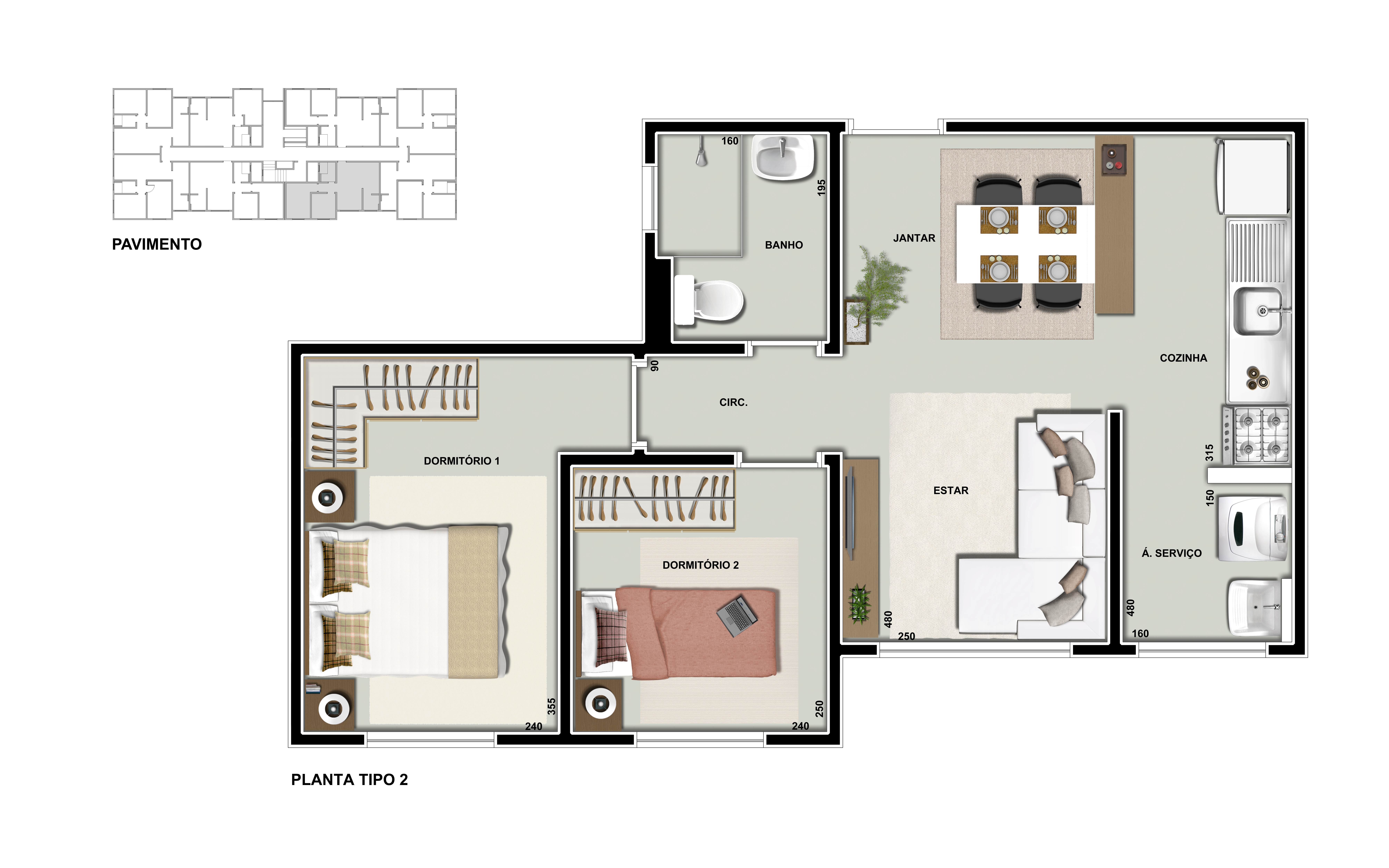 GRAÚNA Const. | Cond. Residencial Gaivotas 02-6