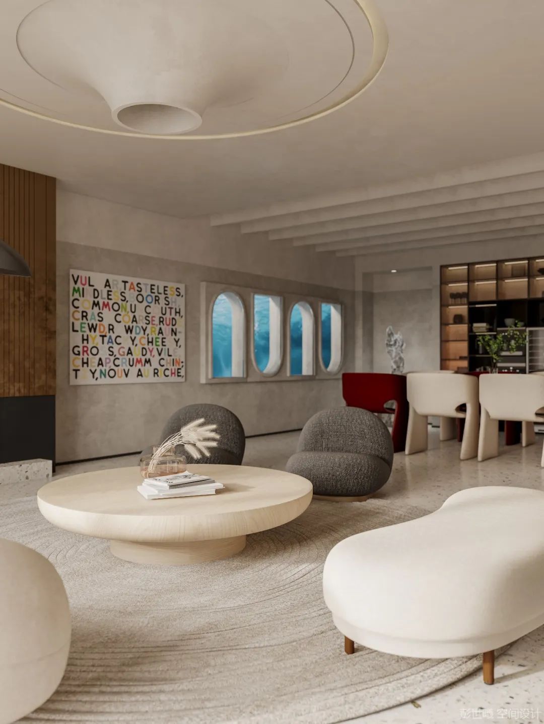 浪漫海之言别墅丨中国杭州丨彭世曦空间设计-38