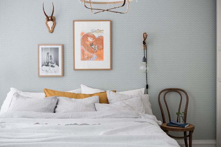 瑞典温馨粉色系公寓设计-4