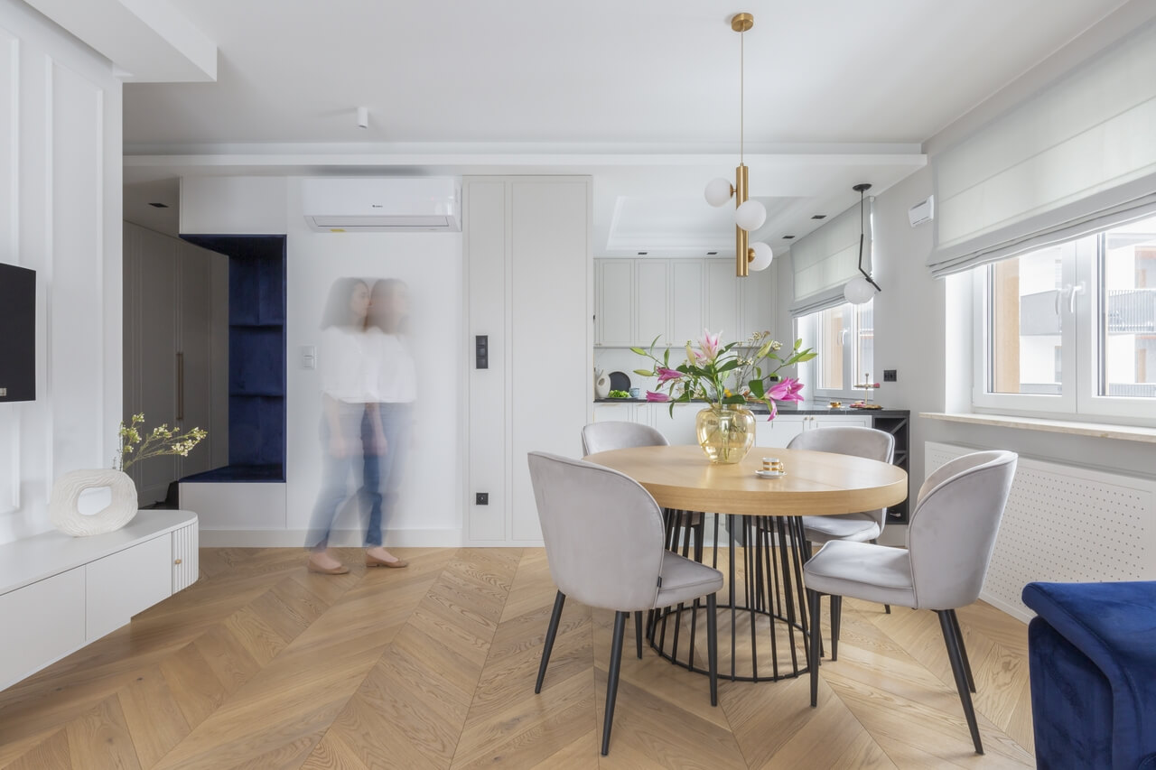 90平华沙普拉达住宅设计丨波兰华沙丨AAW studio architektura wnętrz-9