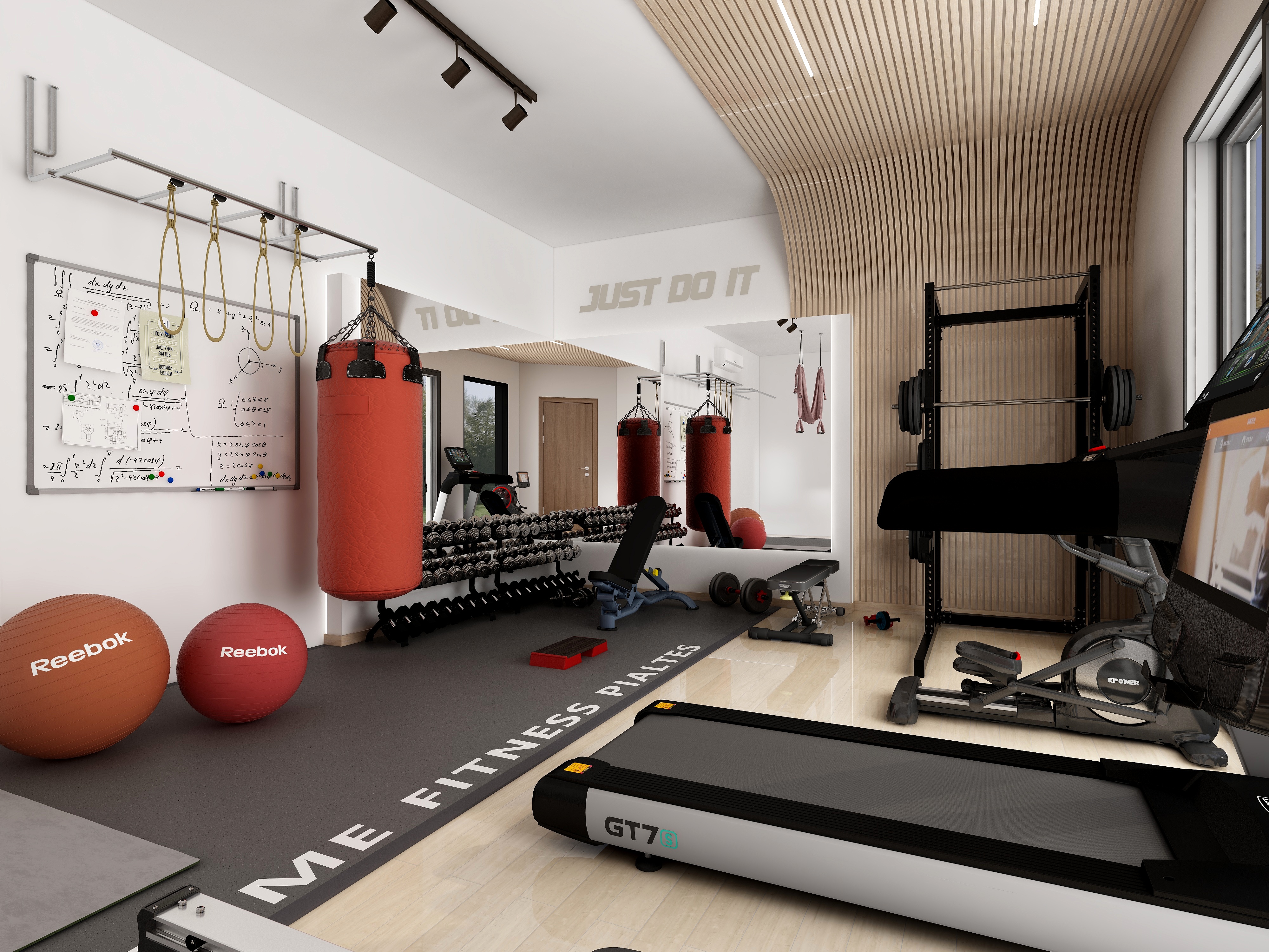 Small Home Gym Design (SAUDI ARABIA)-5