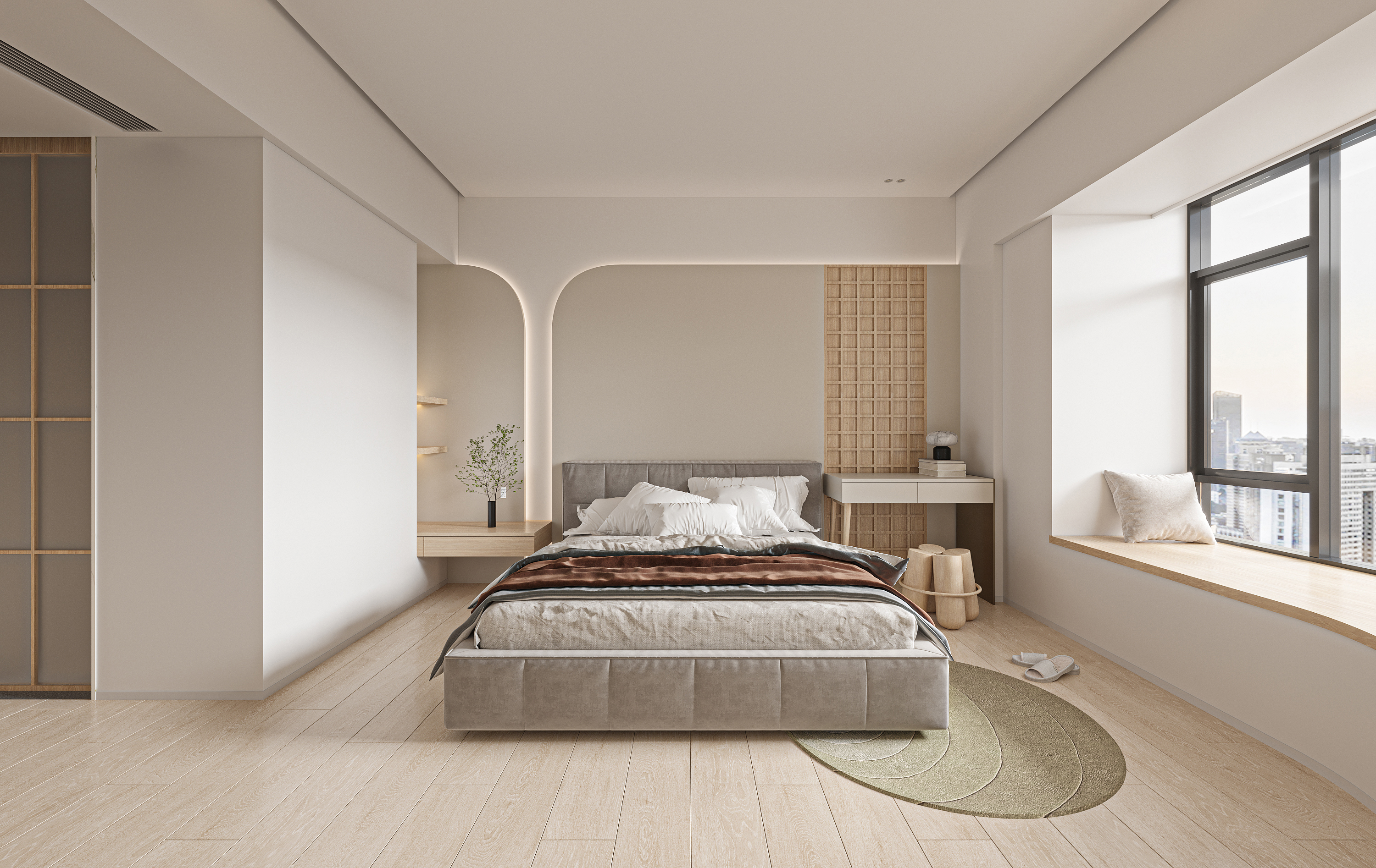 原木日式住宅空间设计丨中国潮州丨乘光设计-13