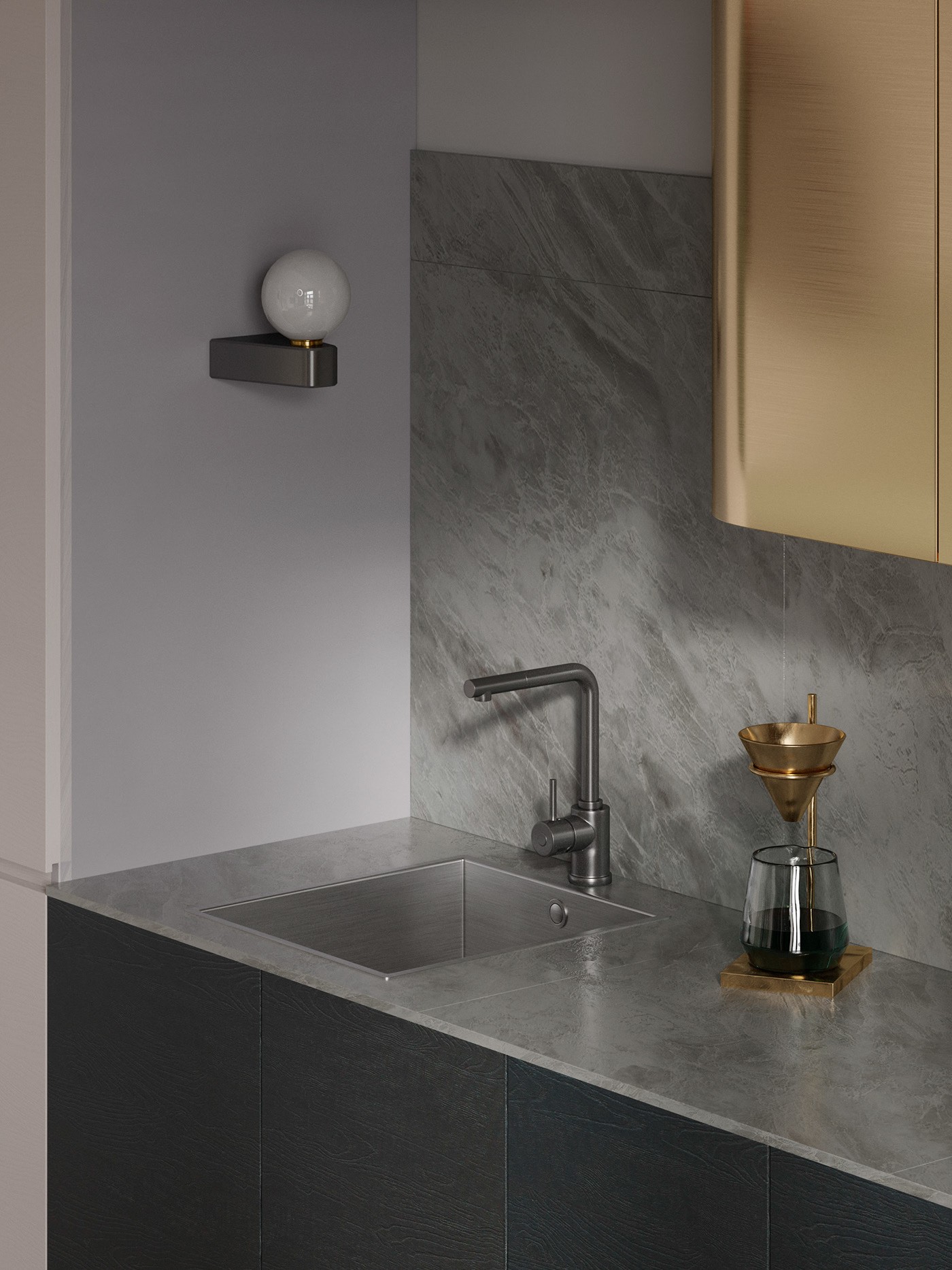 38.5㎡小空间公寓设计 超有质感！-12