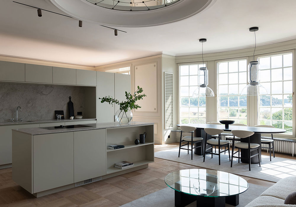 瑞典水岸豪华别墅 | 古典与现代的完美结合-4