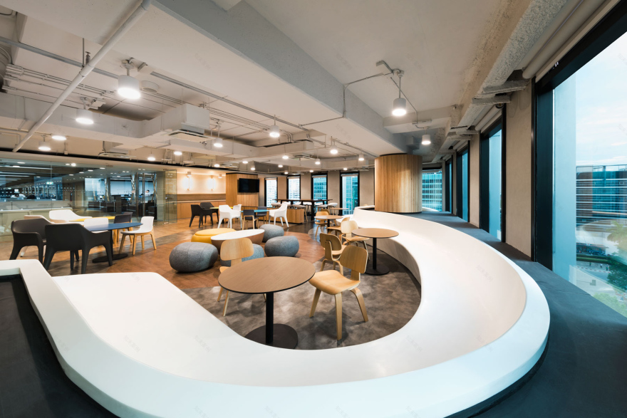 创新金融时代,KBTG 银行办公室的灵活空间革命-26