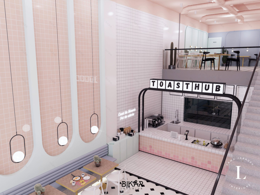 TOAST HUB 早餐与早午餐店丨沙特阿拉伯丨BIKAR INTERIORS-20