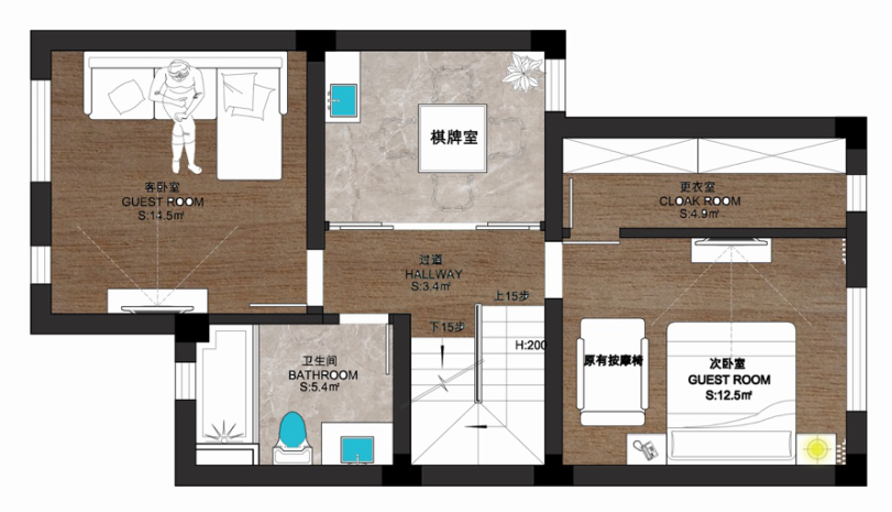 混搭风别墅设计,诠释中西文化碰撞与融合-20