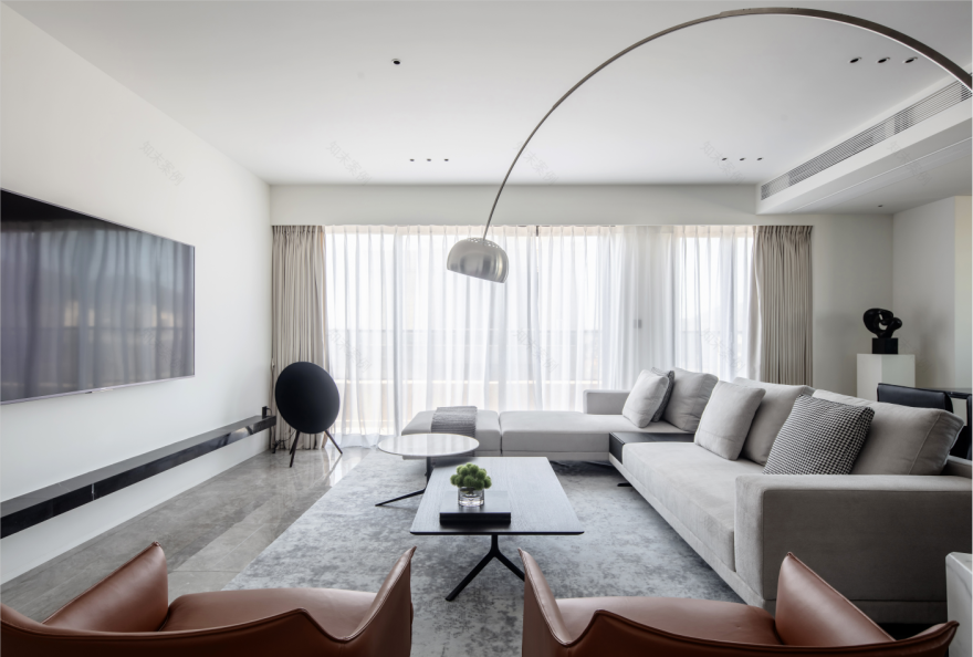 123m2现代简约风住宅-6