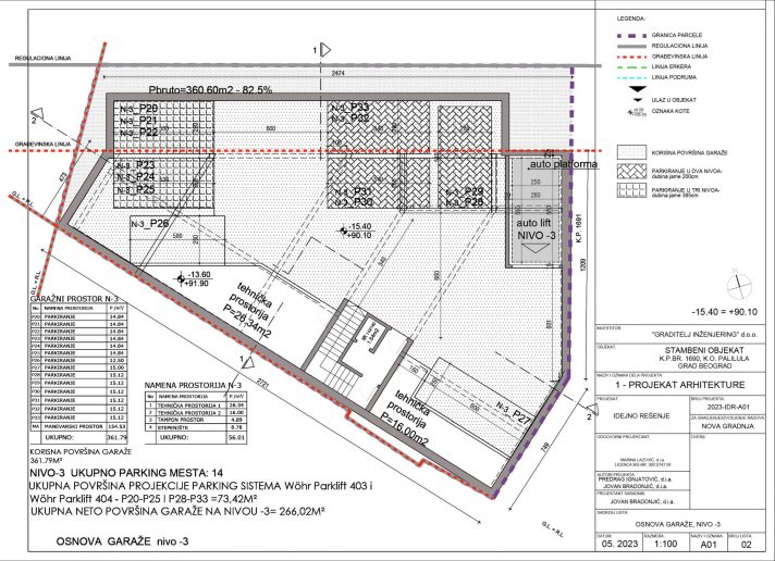 Central Gardena附近4000平角形建筑项目丨Arhitekta 7,Inka Studio-35